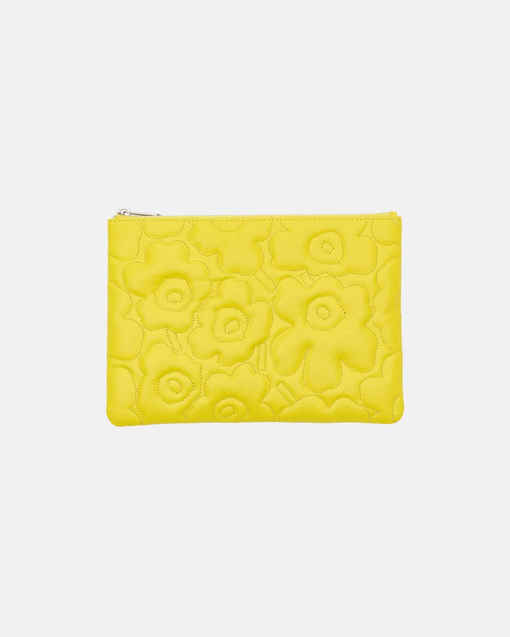 Unikko Pouch Clutch Bag - Yellow