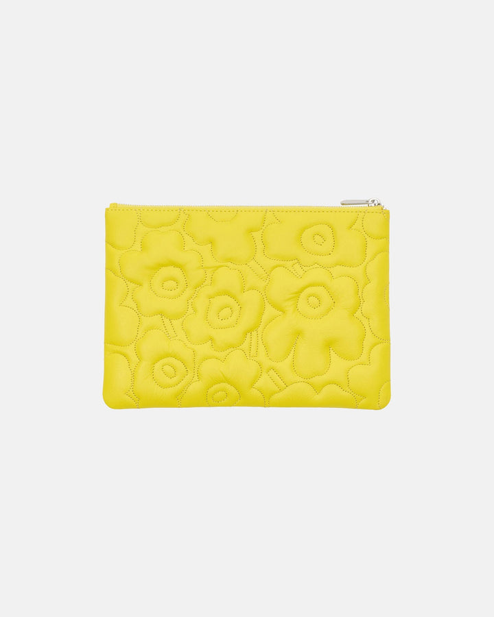 Unikko Pouch Clutch Bag - Yellow