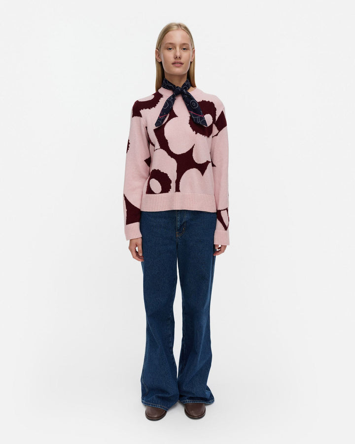 Aatto Unikko Knitted Pullover - Pink