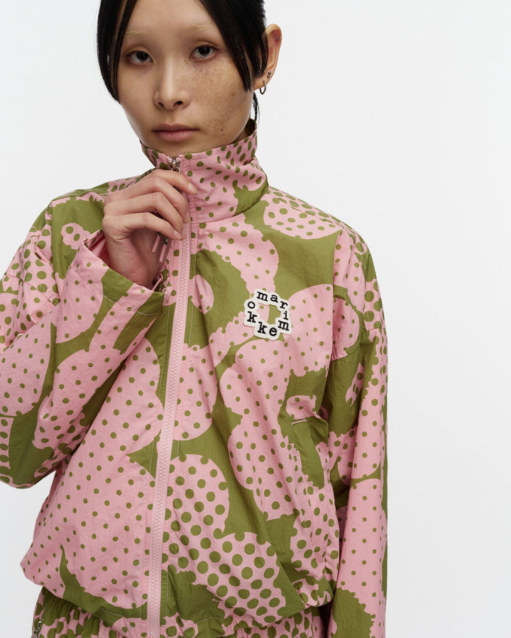 Harjoitus Unikko Kioski Activewear Coat - Pink