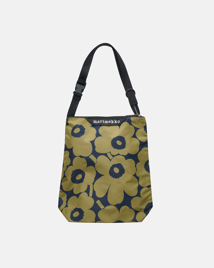 Neat Medium Crossbody Unikko - Navy/Khaki Green