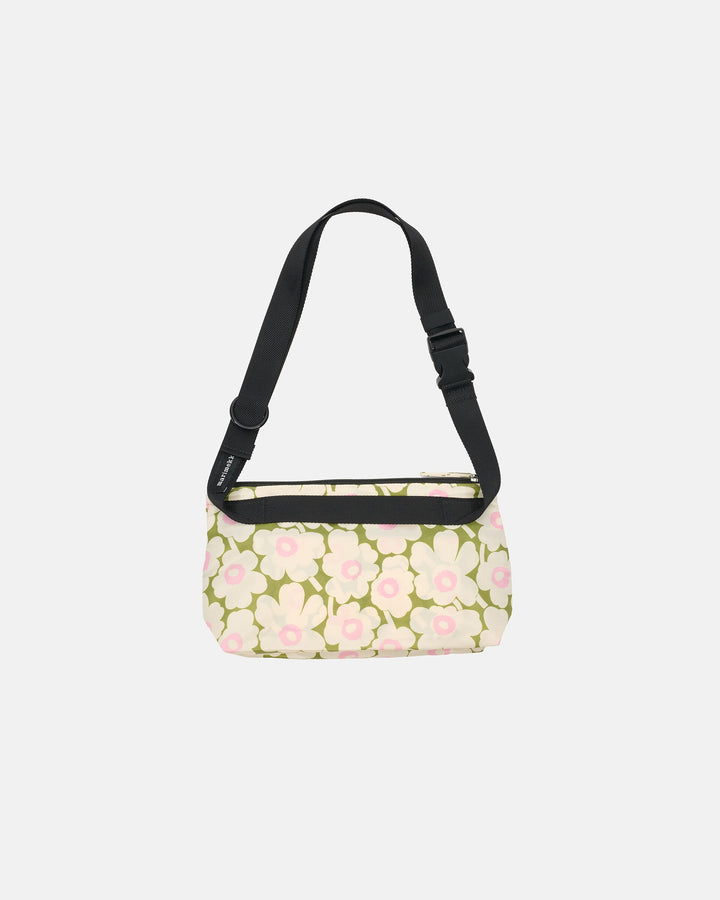 Neat Small Crossbody Unikko - Green, Cream, Pink
