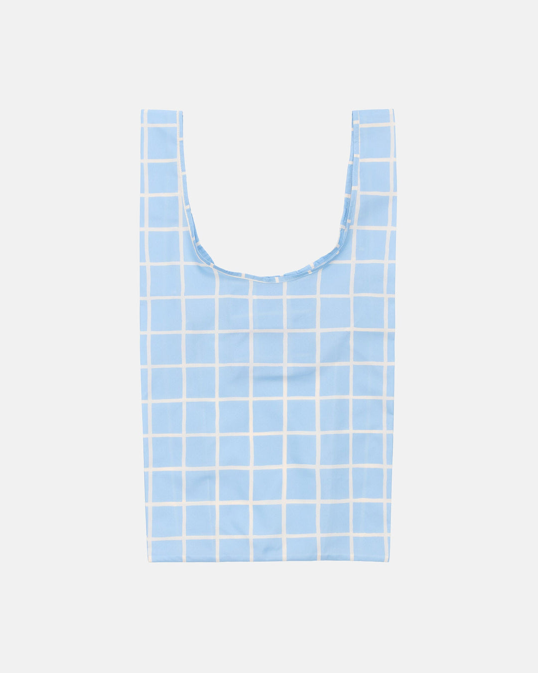 Iso Ruutu Smartbag - Light Blue/ White