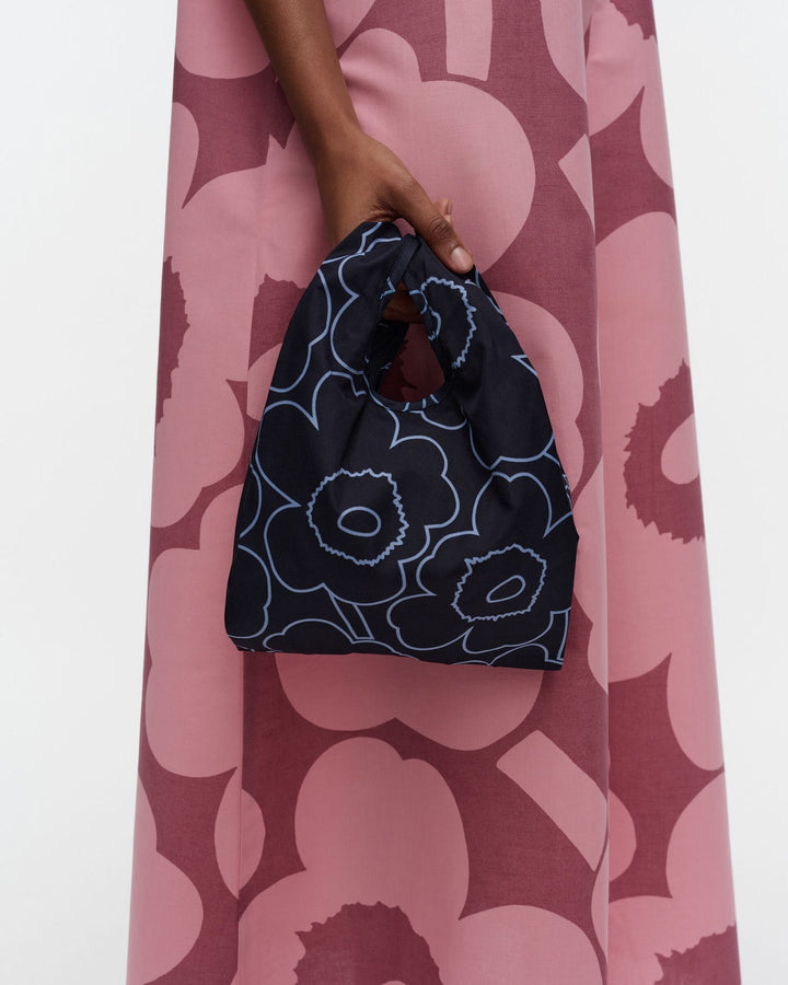 Mini Smartbag Piirto Unikko -Navy/Light blue