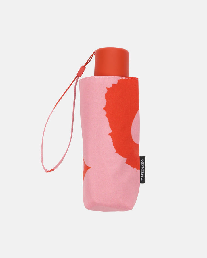 Mini Unikko Umbrella - Red/ Pink
