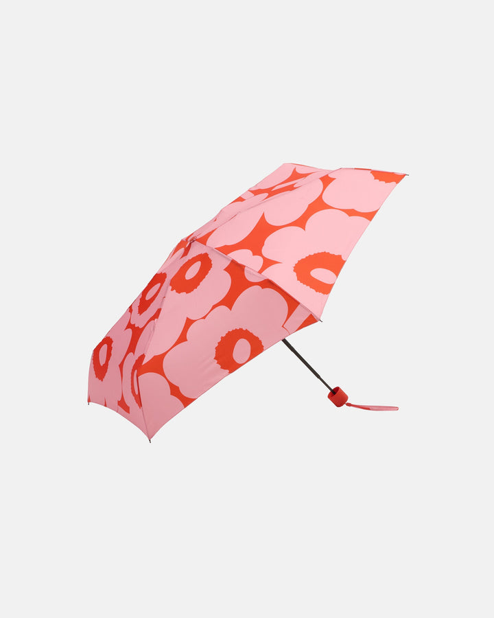 Mini Unikko Umbrella - Red/ Pink