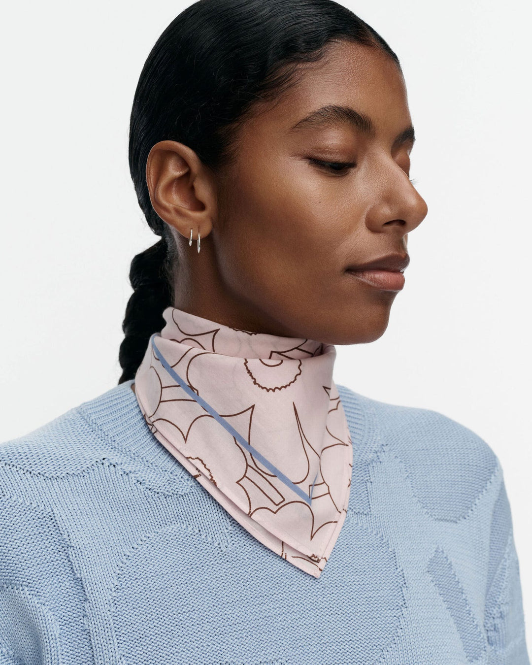 Pesofati Piirto Unikko Scarf - Pink