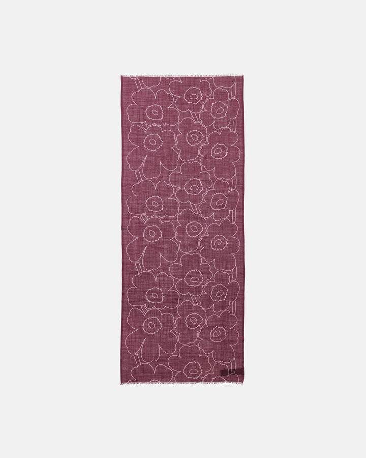 Fiore Unikko Scarf - Purple / Pink