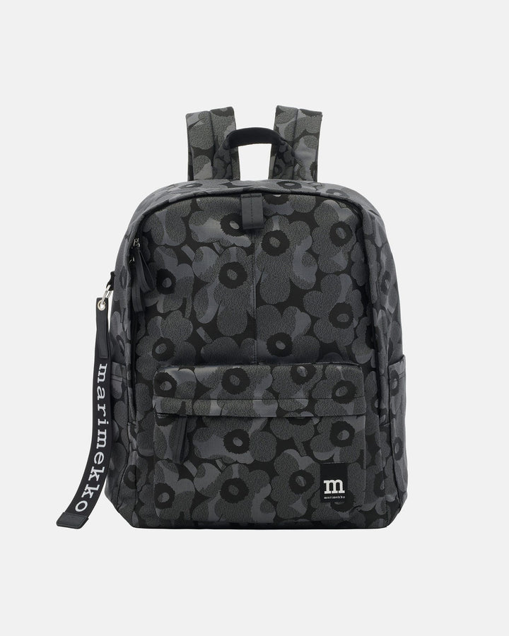 Zip Top Backpack Unikko Backbag - Grey