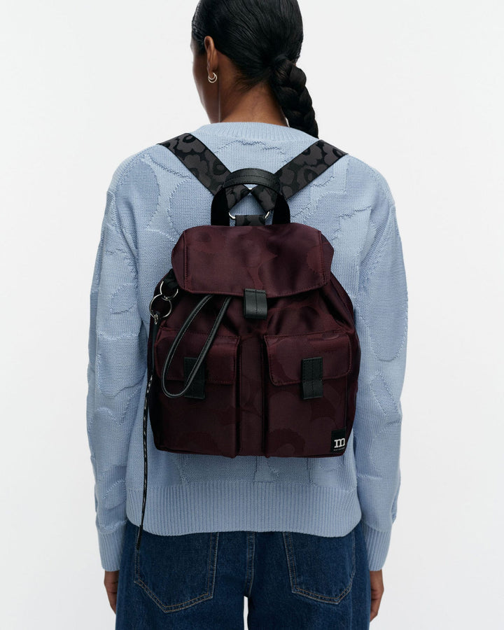 everything Backpack M Unikko - Purple