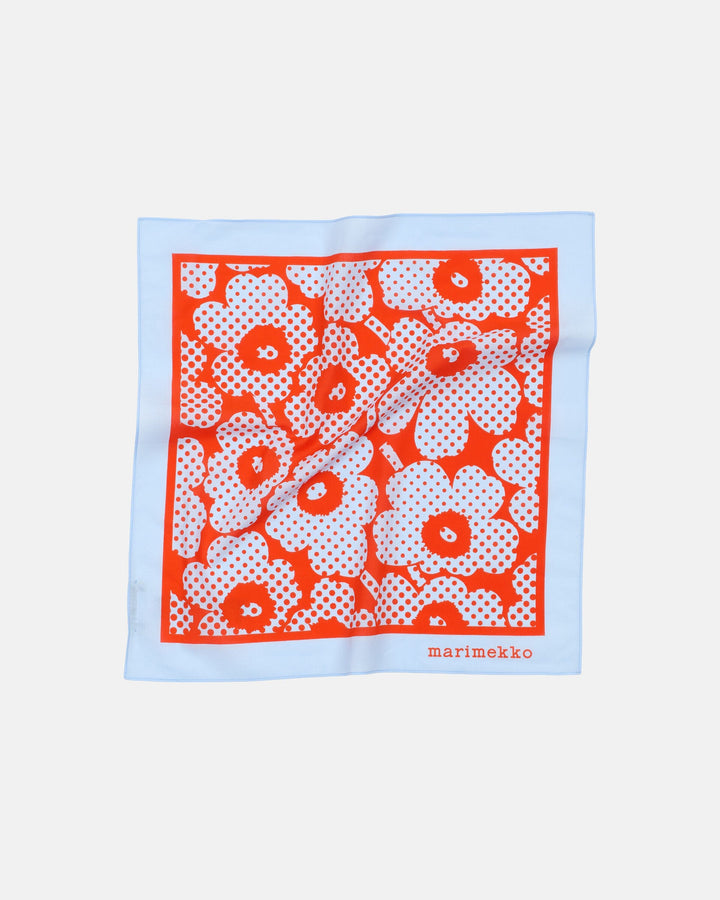 Kioski Astrilli Unikko scarf - Light blue/Red