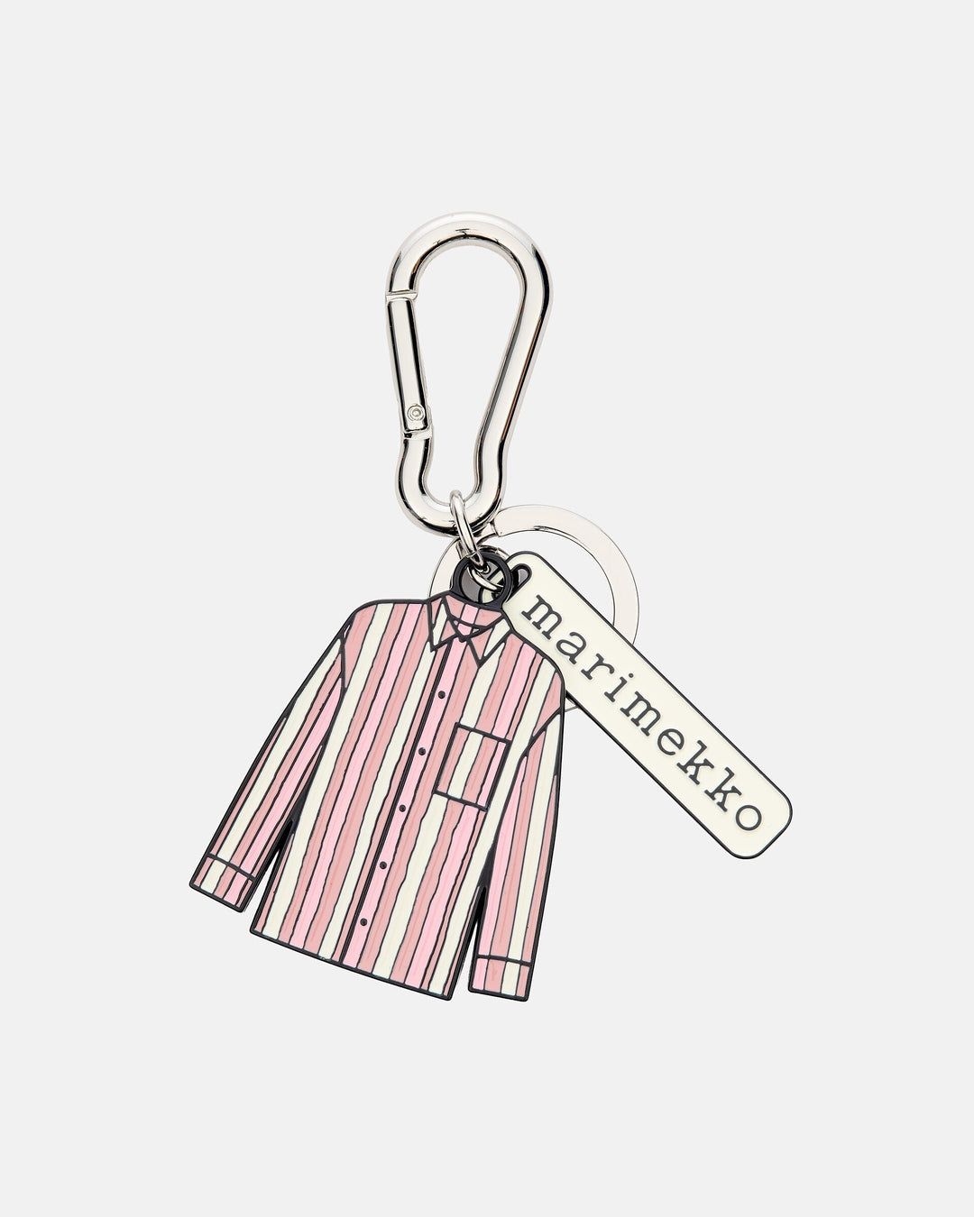 Vekku Kioski Key Chain - Pink/Cream