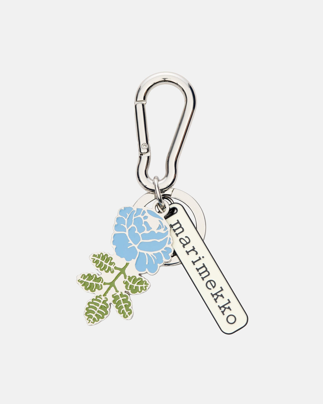 Puhallus Vihkiruusu Keychain - Blue/Green