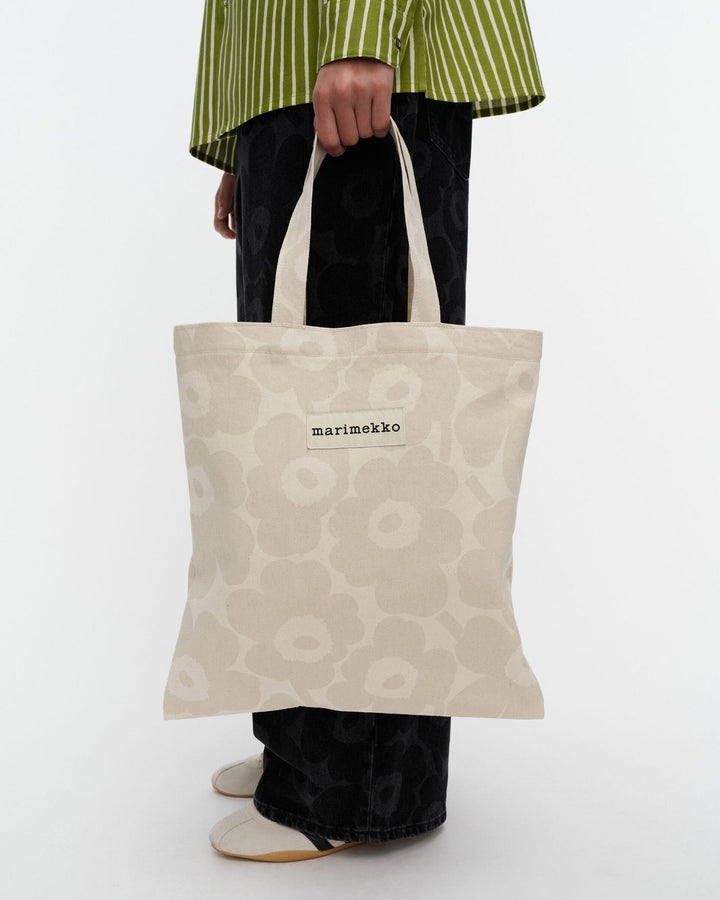 Kioski Vankka Denim Unikko Bag - Cream