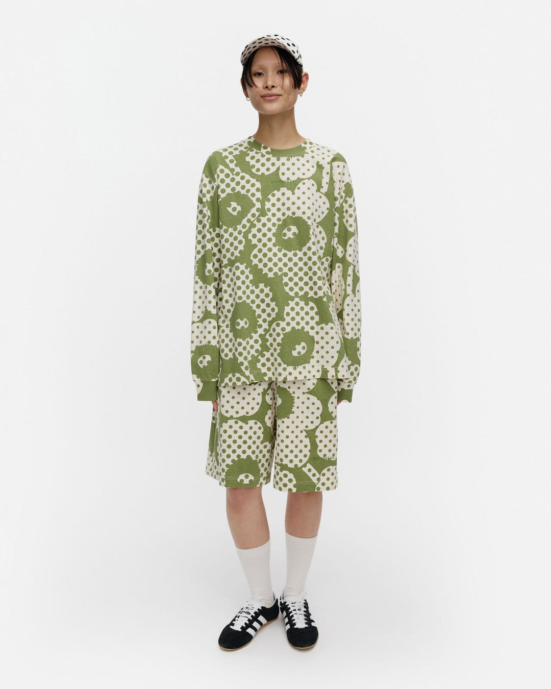 Naapuri Unikko Kioski Shorts - Green