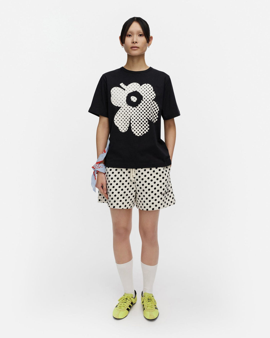 Erna Unikko Placement Kioski t-shirt - Black