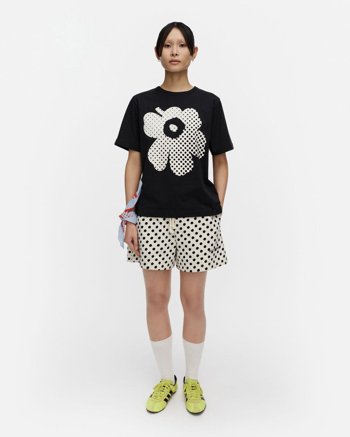 Erna Unikko Placement Kioski t-shirt - Black