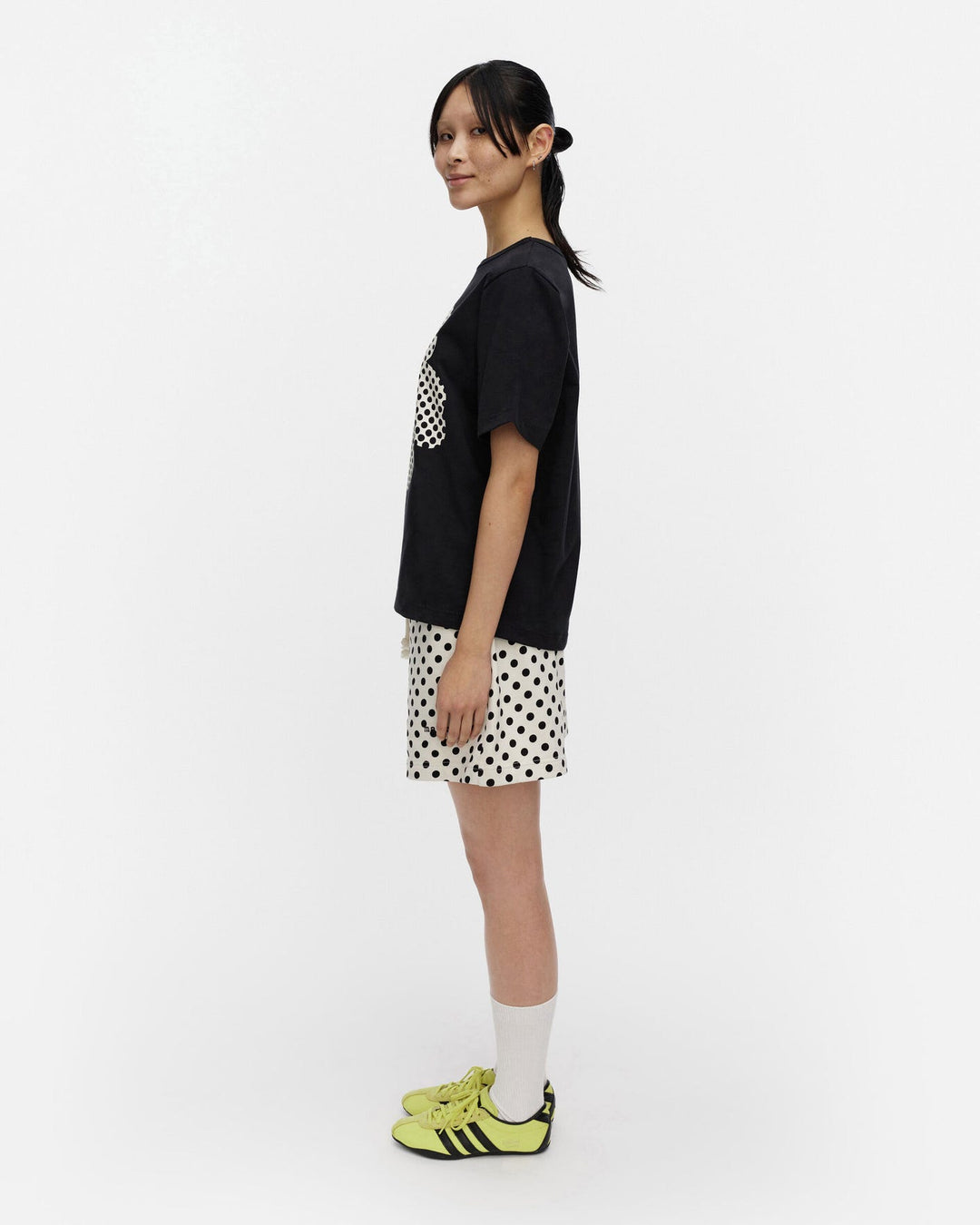 Erna Unikko Placement Kioski t-shirt - Black