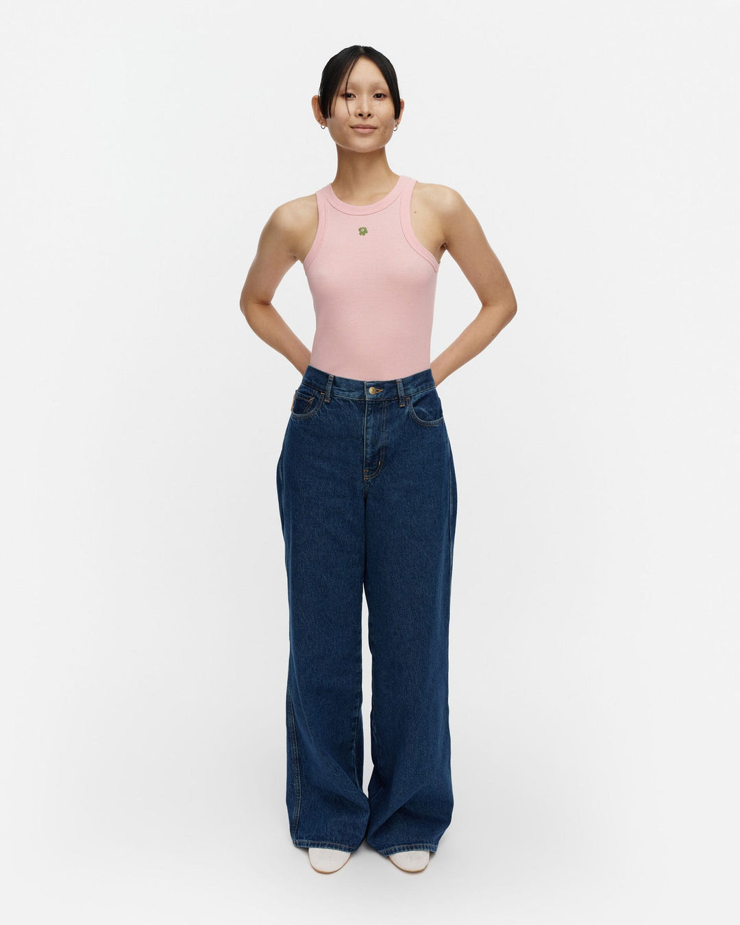 Kupla Unikko Placement Kioski Tank Top - Pink