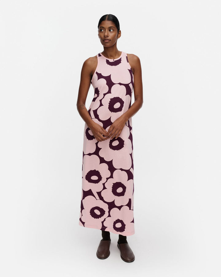 Erilainen Unikko Jersey Dress - Pink