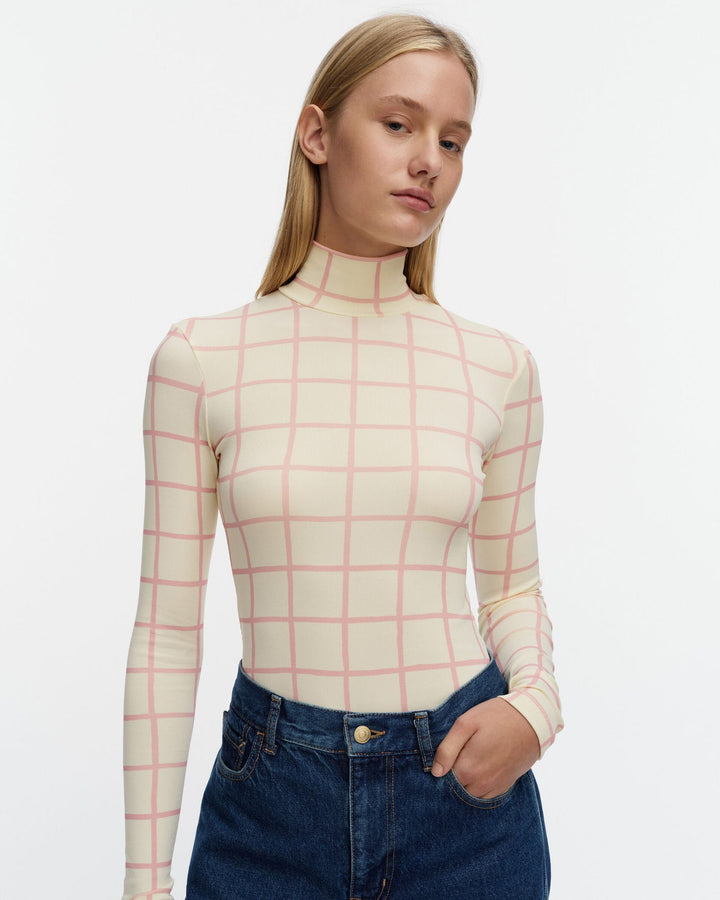 Solmia Iso Ruutu Turtleneck Shirt