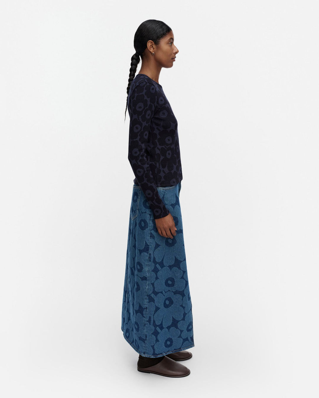 Vaihde Unikko Rib Jersey Shirt