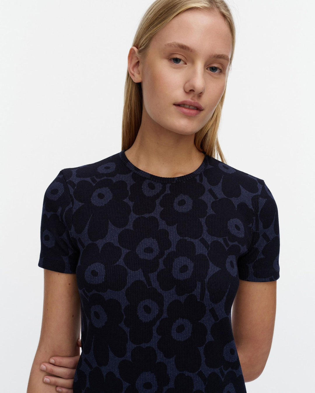 Vaihteleva Unikko Rib Dress