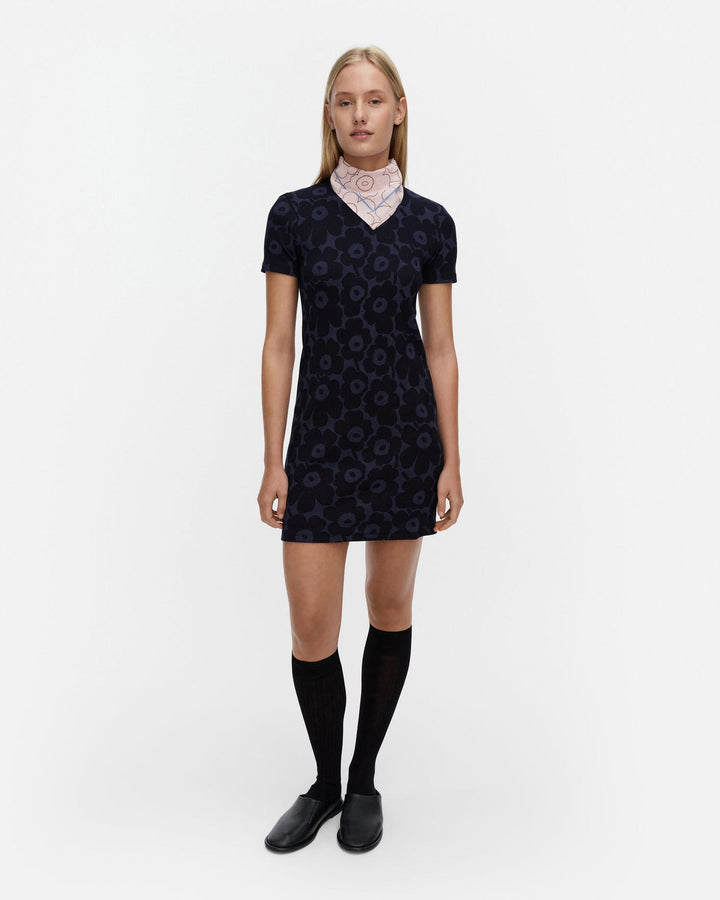 Vaihteleva Unikko Rib Dress