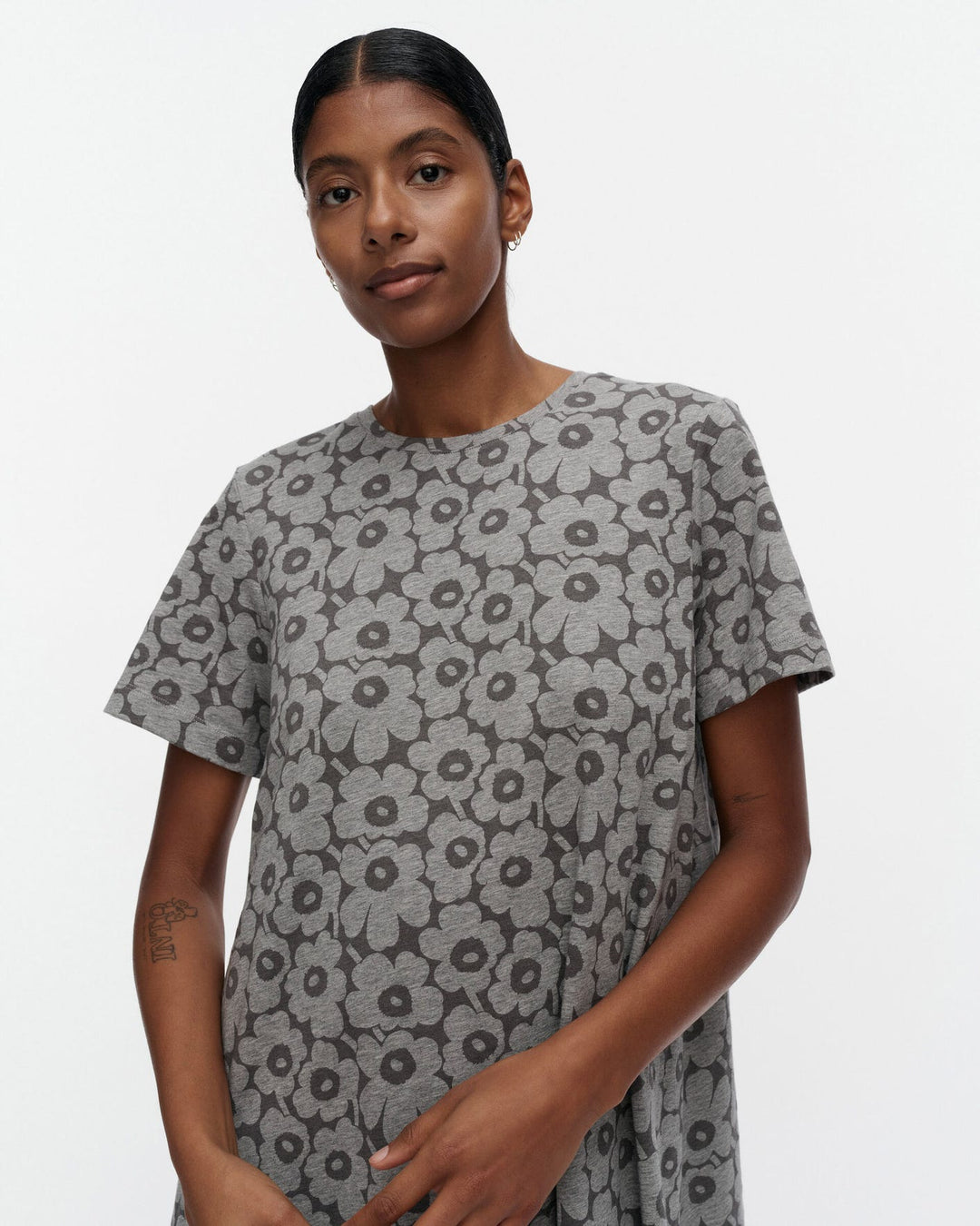 Pisteinen Unikko Jersey Dress