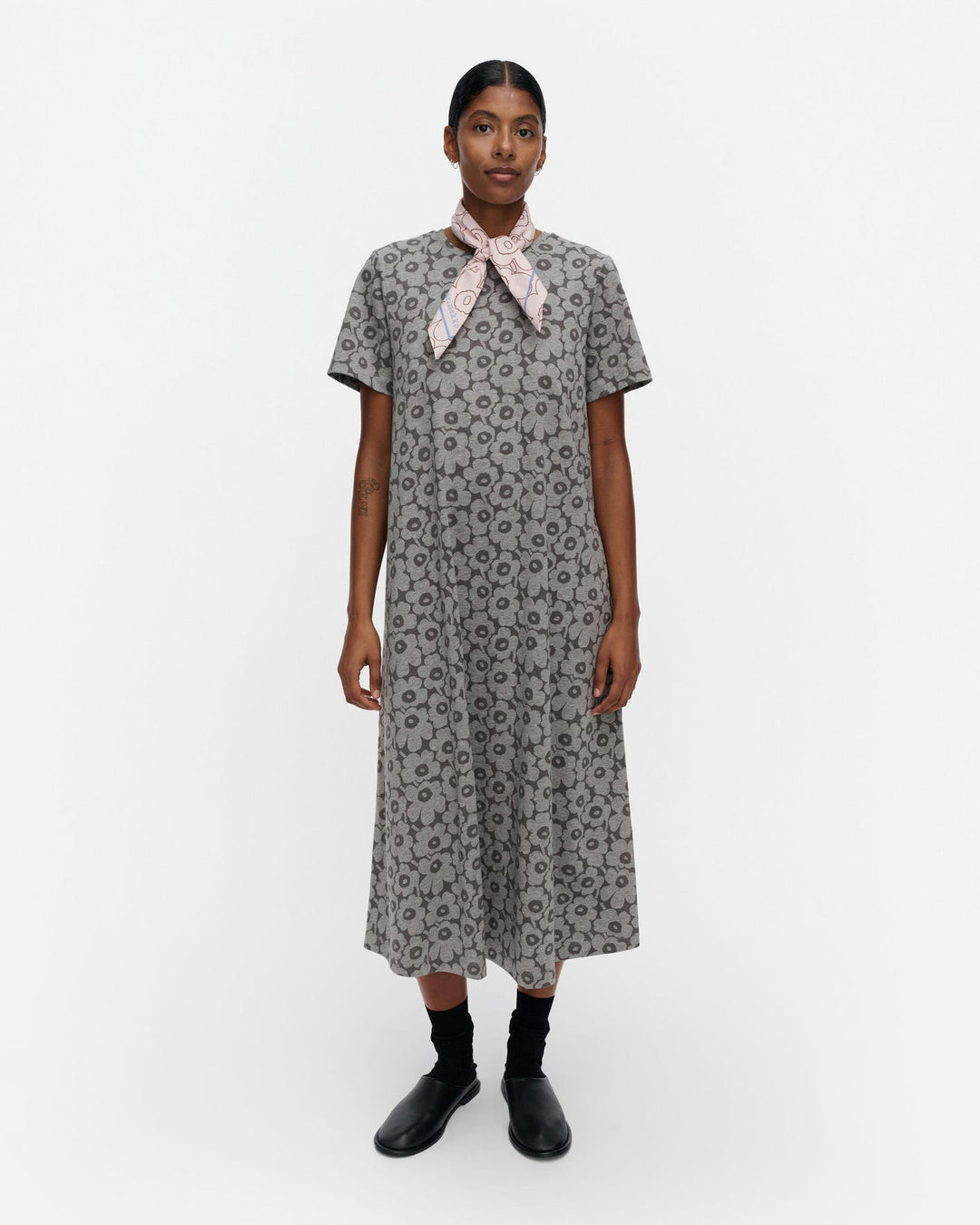 Pisteinen Unikko Jersey Dress
