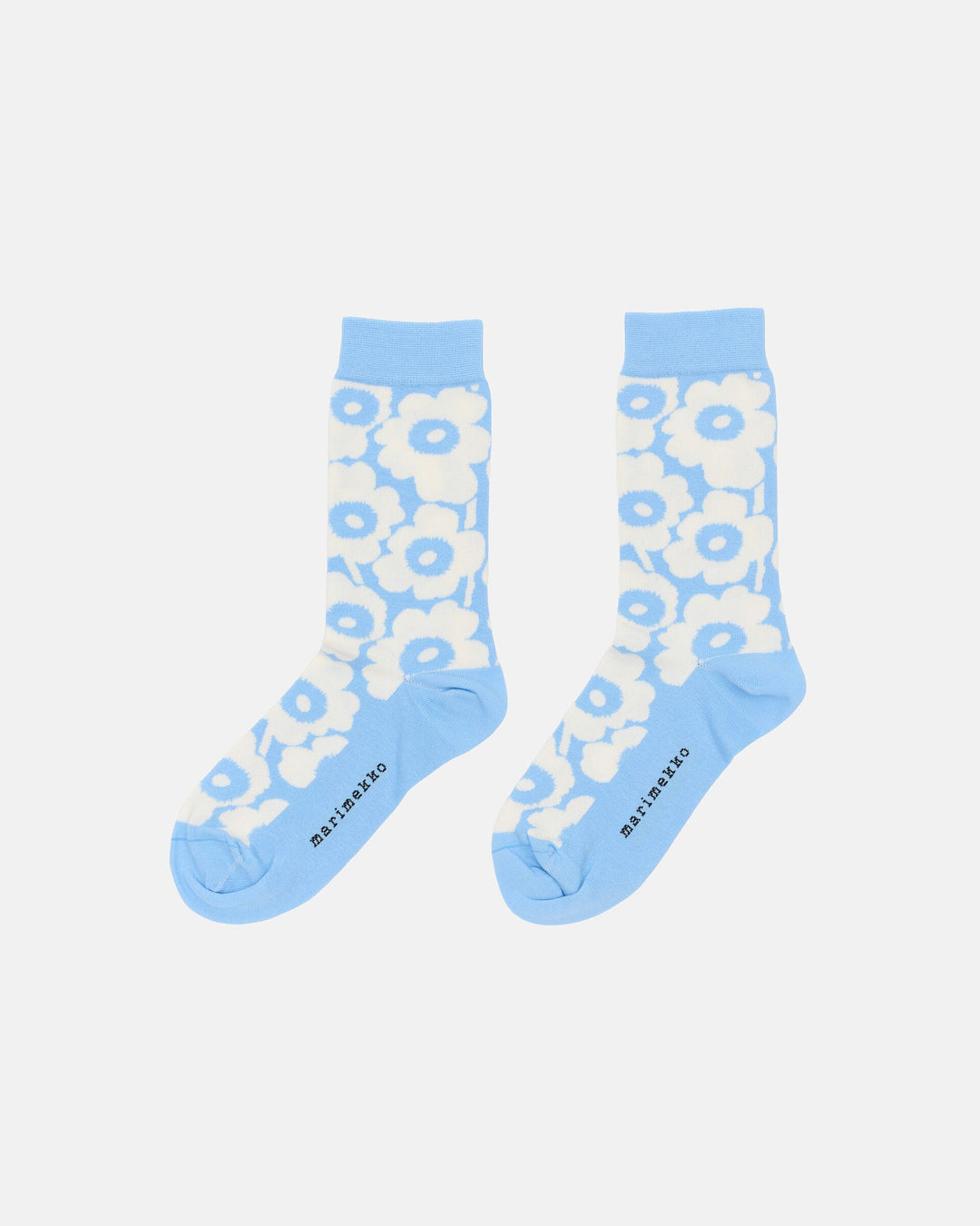 Linjaus Unikko Socks - Blue/Cream