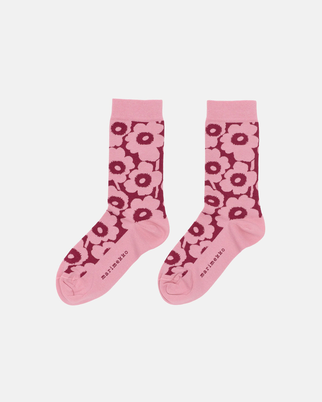 Linjaus Unikko Socks - Pink/Magenta