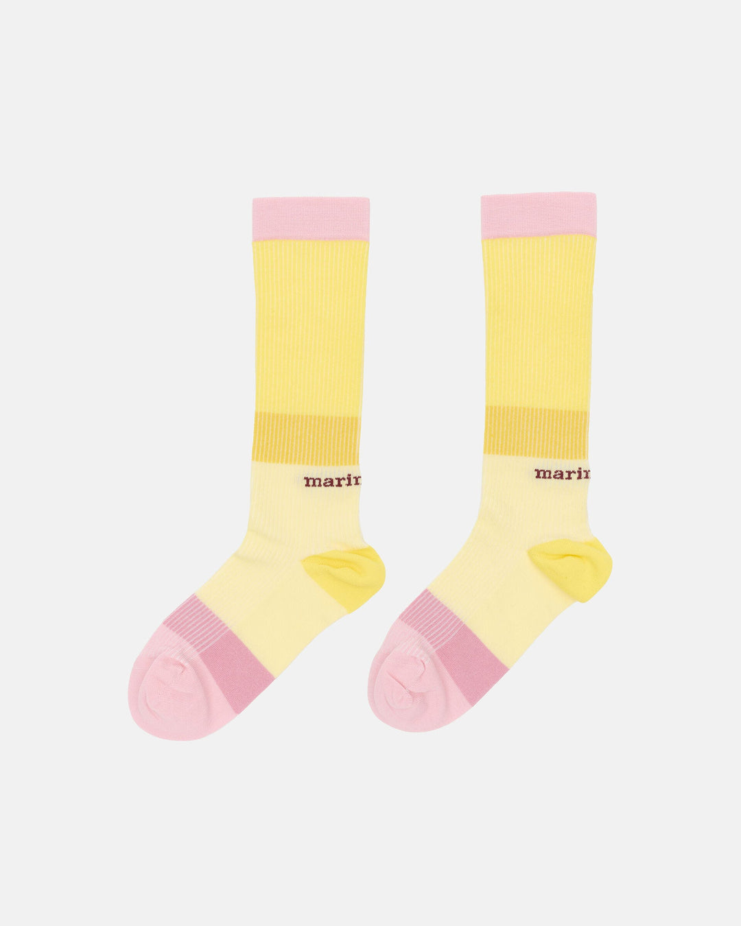Fakta Hennika Socks - Pink/Yellow/Cream