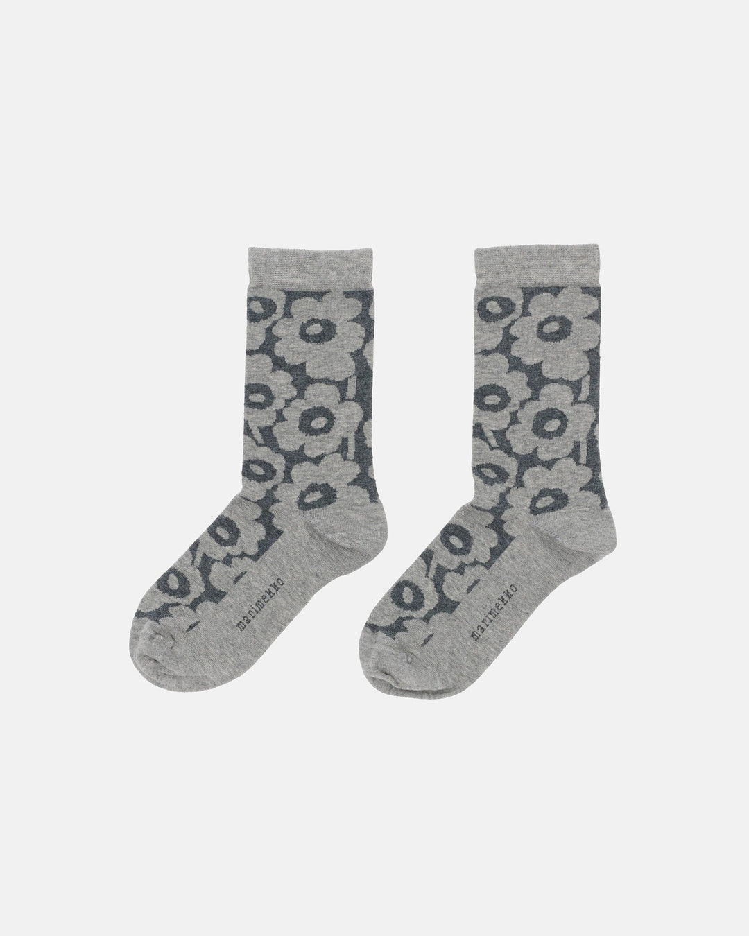 Linjaus Unikko Melange Socks - Grey