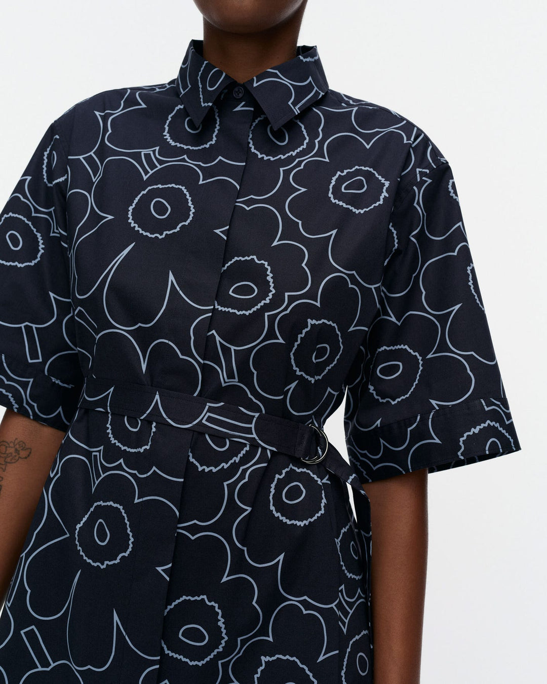 Popliini Piirto Unikko Dress