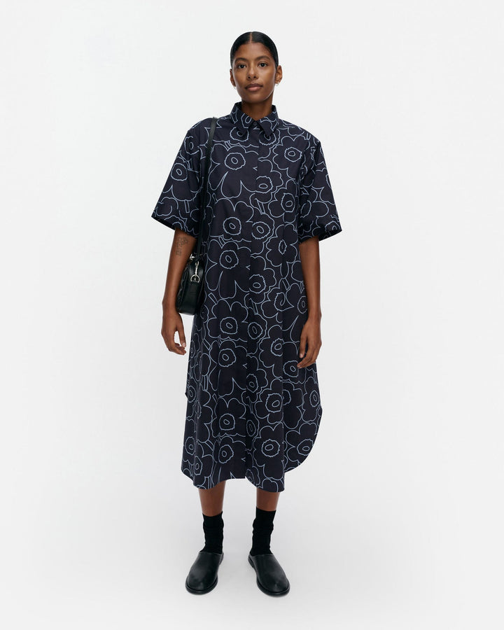 Popliini Piirto Unikko Dress