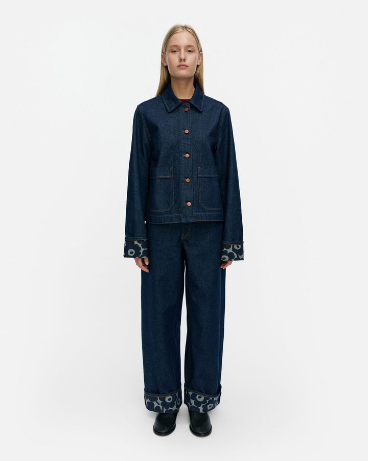 Maridenim Käänteet Mini Unikko Denim jacket