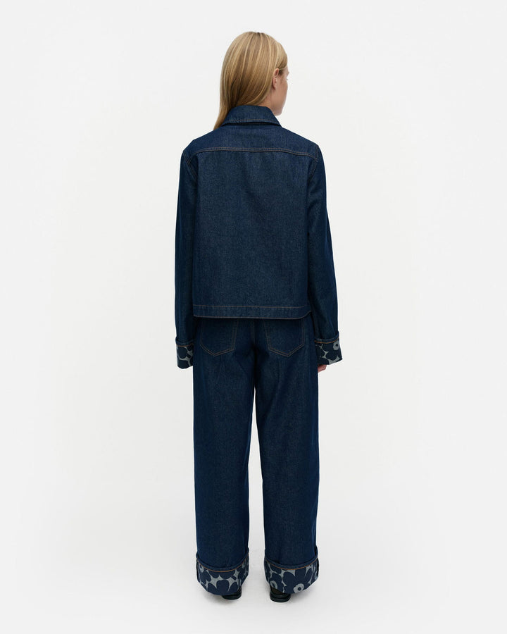 Maridenim Käänteet Mini Unikko Denim jacket