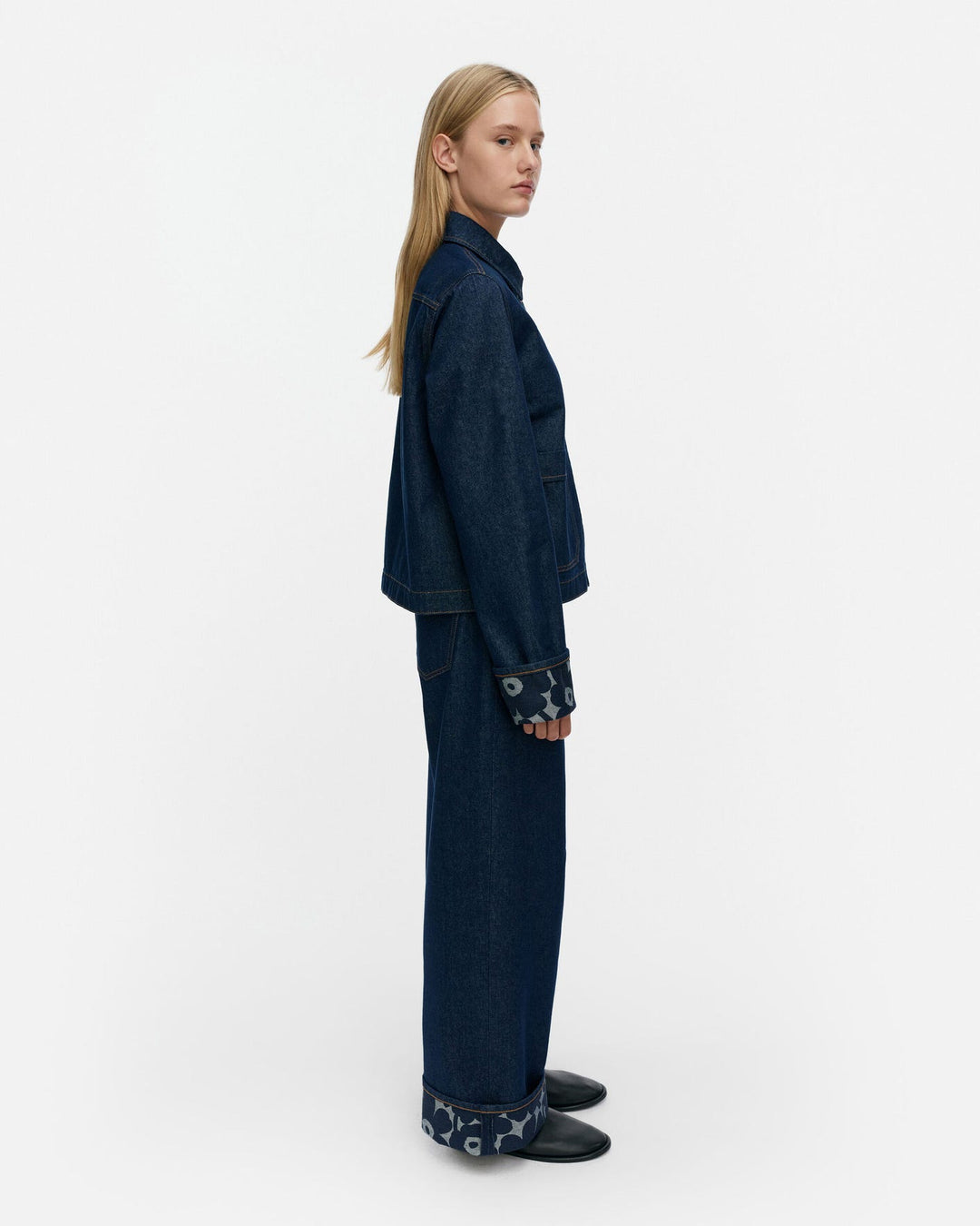 Maridenim Käänteet Mini Unikko Denim jacket
