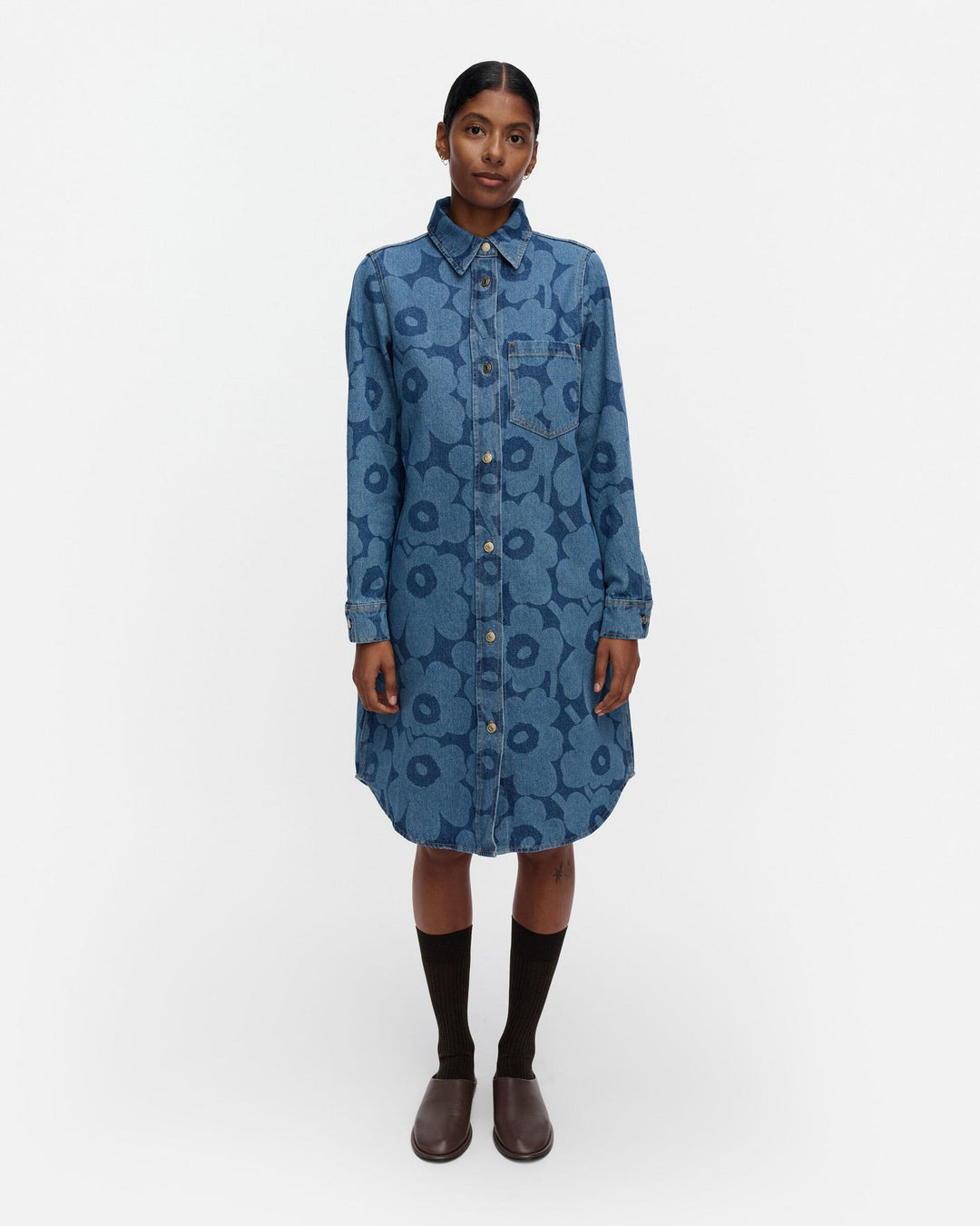 Maridenim Näkemys Unikko Shirt Dress