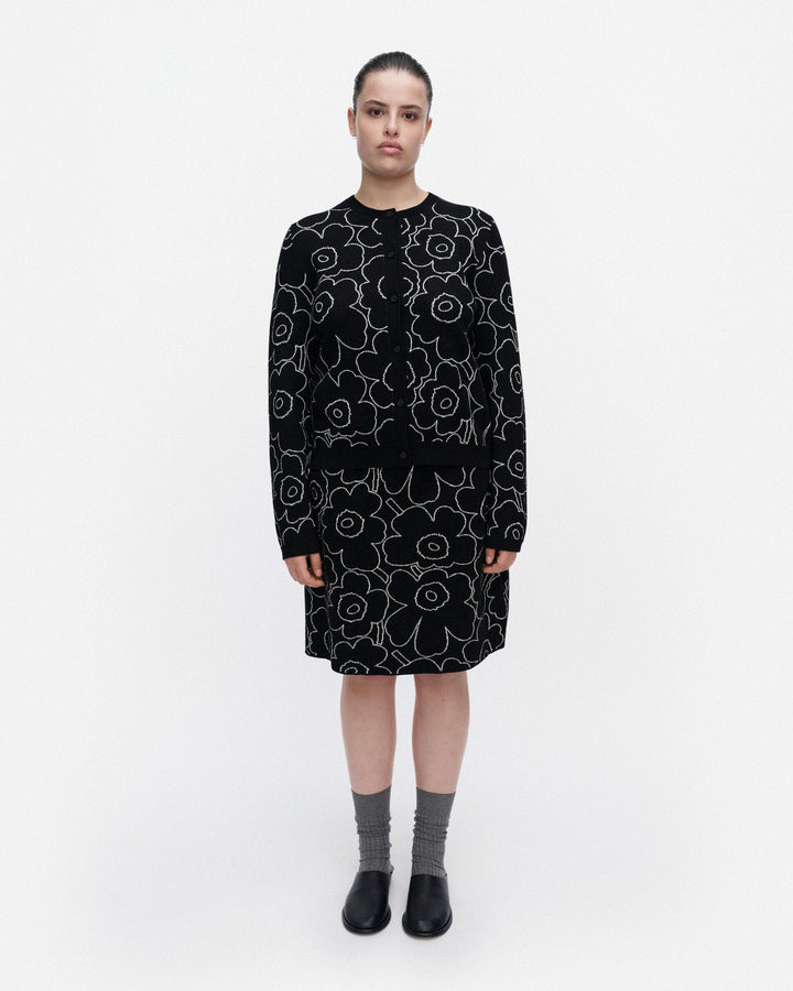 Villi Piirto Unikko Knitted Cardigan - Black