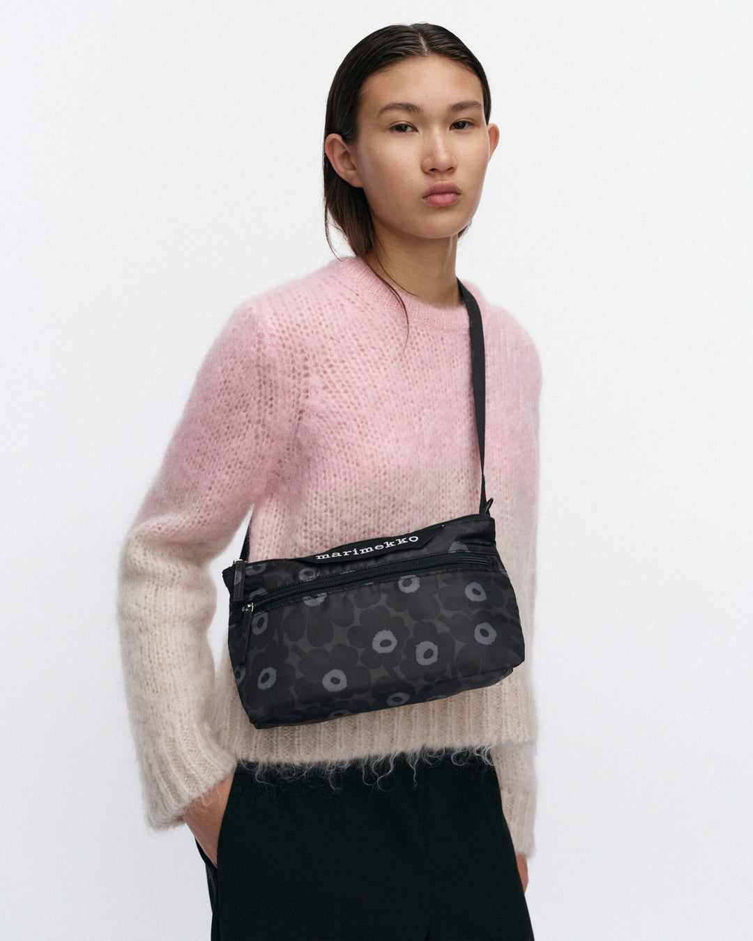 Neat Small Crossbody Unikko Bag - Black