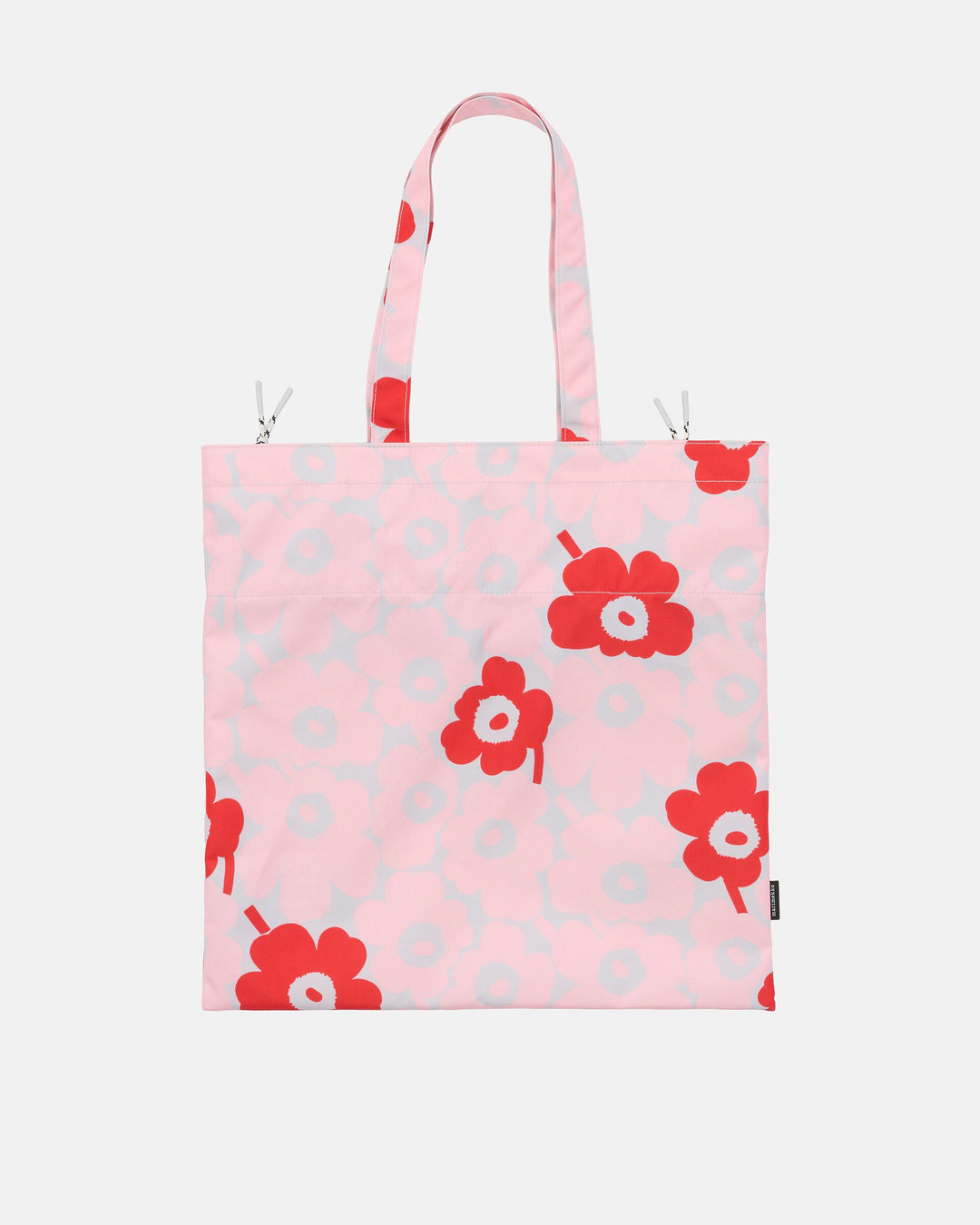 Metka Mini Unikko Kioski Tote Bag - Pink/Red
