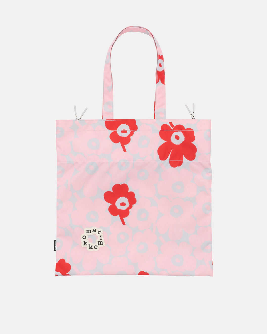 Metka Mini Unikko Kioski Tote Bag - Pink/Red