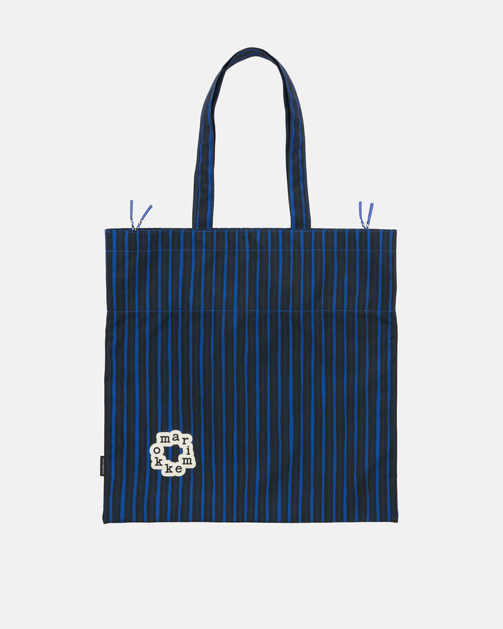 Metka Piccolo Kioski Tote Bag - Blue/Black
