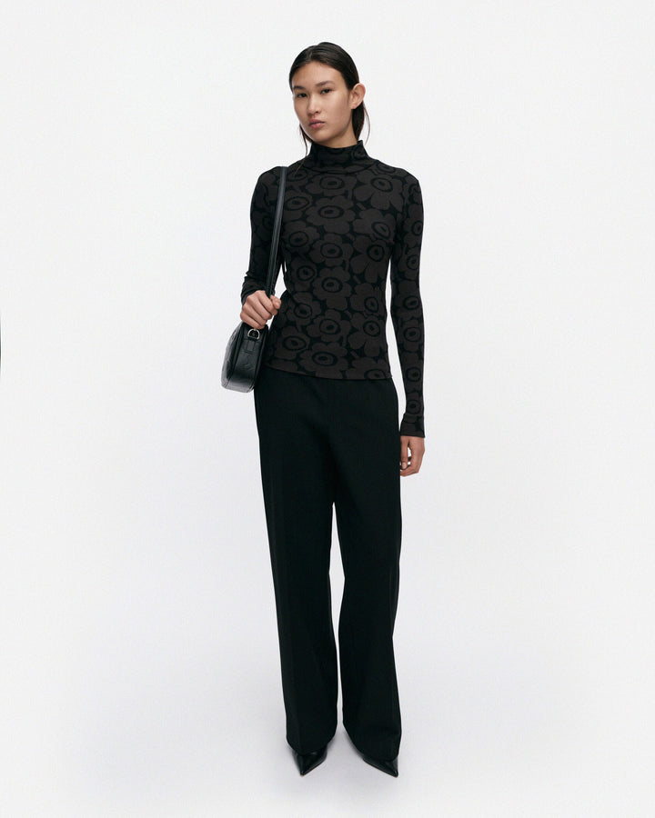 Vilpotus Unikko Turtleneck shirt - Black