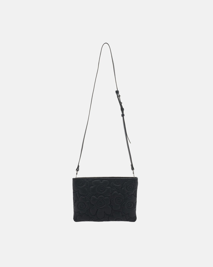 Vieno Unikko Leather Bag - Black