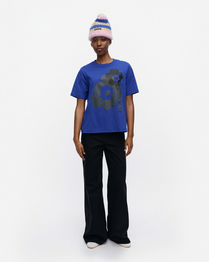 Kioski Else Unikko Placement t-shirt - Blue