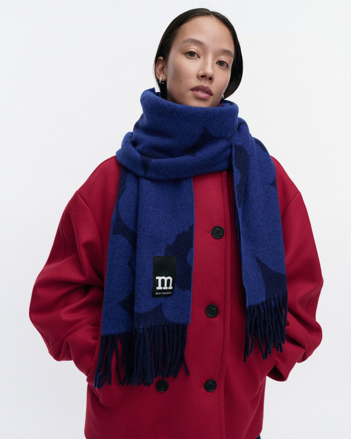 Identtinen Unikko Scarf - Blue