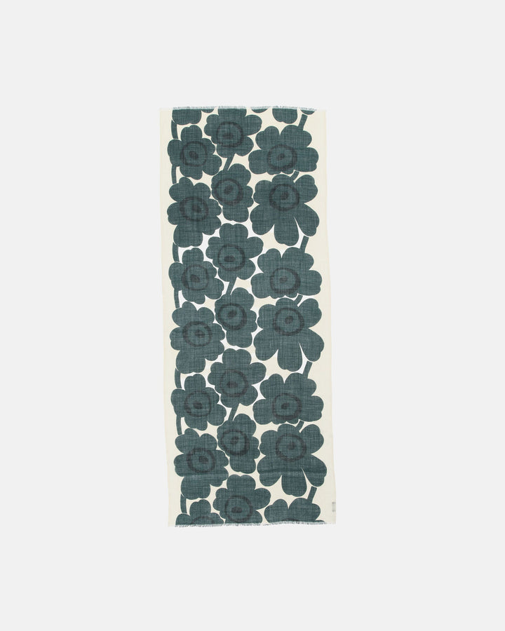 Fiore Unikko Scarf - Dark Green